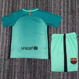 FC Barcelona 2016/17 Third Kids Kit – Retro Version