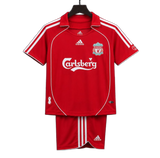 Liverpool 2006/08 Home Kids Kit – Retro Version – Red