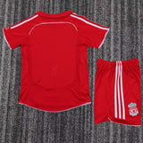 Liverpool 2006/08 Home Kids Kit – Retro Version – Red