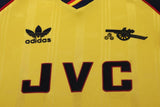 Arsenal 1988/90 Away Kids Kit – Retro Version – Yellow