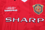 Manchester United 1999/00 Home Kids Kit – Retro Version