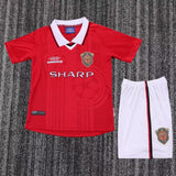 Manchester United 1999/00 Home Kids Kit – Retro Version