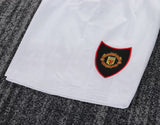 Manchester United 1998/99 Away Kids Kit – Retro Version – White