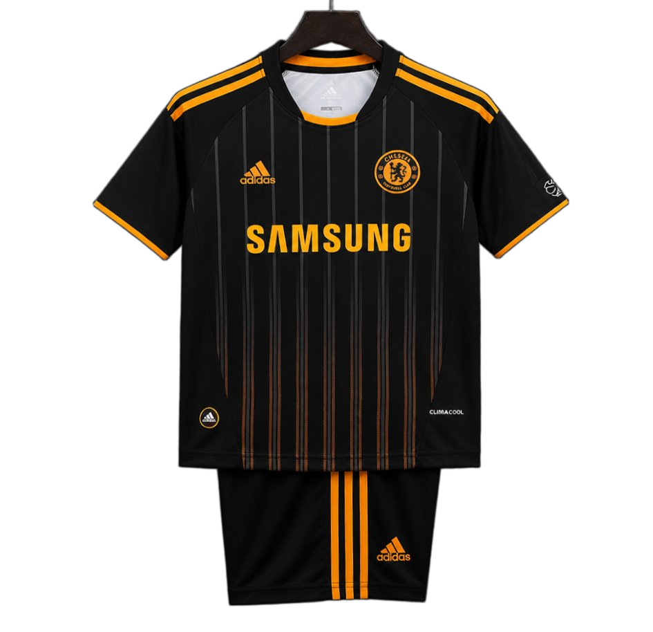 Chelsea 2010/11 Away Kids Kit – Retro Version
