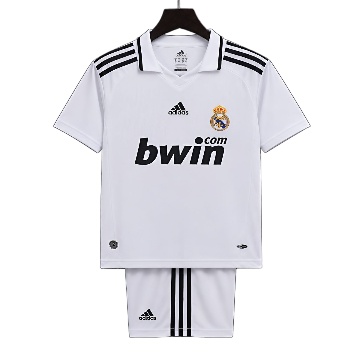 Real Madrid 2008/09 Home Kids Kit – Retro Version