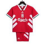 Liverpool 1993/95 Home Kids Kit – Retro Version