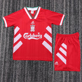 Liverpool 1993/95 Home Kids Kit – Retro Version