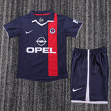 Paris Saint – Germain 2001/02 Home Kids Kit – Retro Version