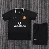 Manchester United 2003/04 Away Kids Kit – Retro Version
