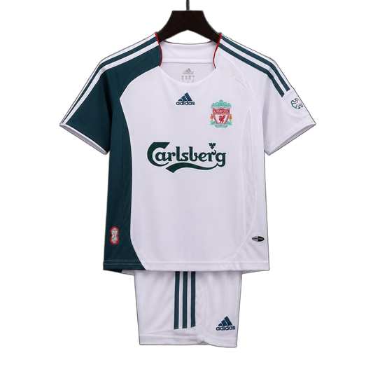 Liverpool 2006/08 Away Kids Kit – Retro Version
