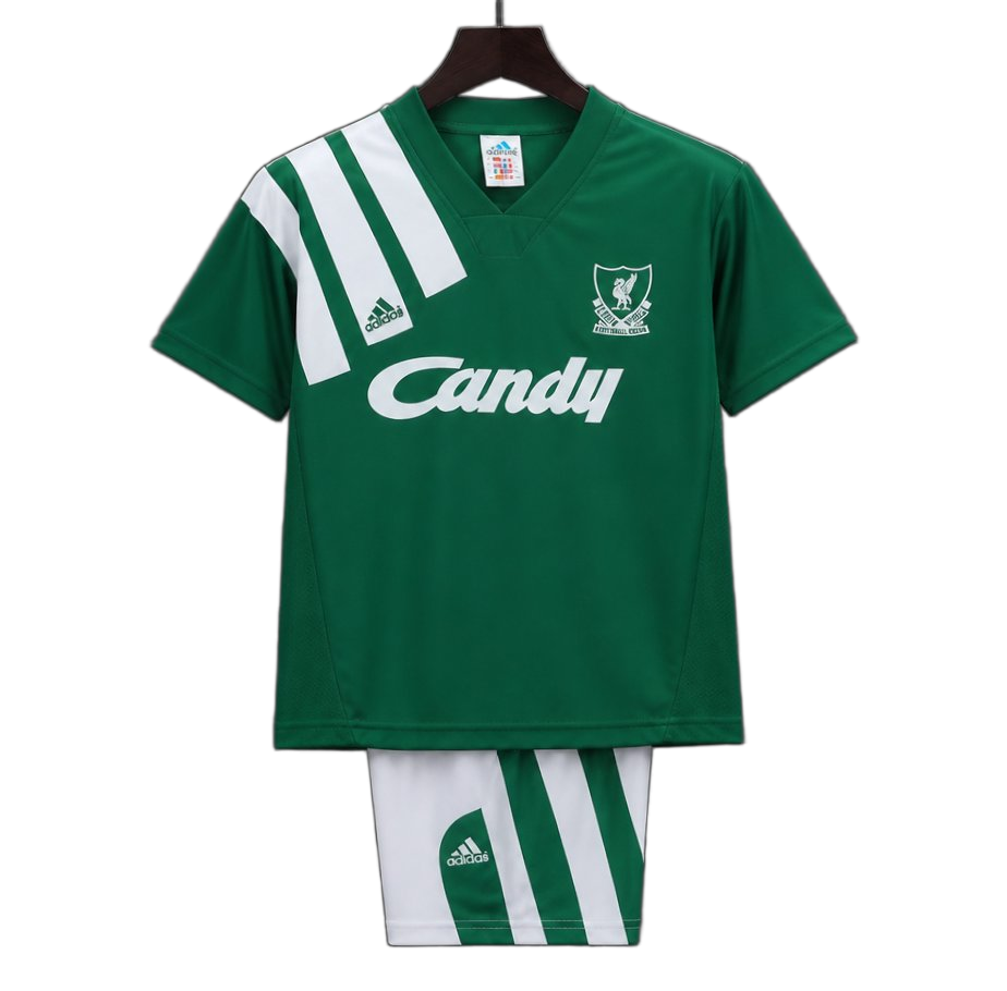 Liverpool 1991/92 Away Kids Kit – Retro Version