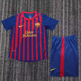 FC Barcelona 2011/12 Home Kids Kit – Retro Version