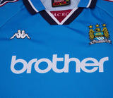 Manchester City 1997/98 Home Kids Kit – Retro Version