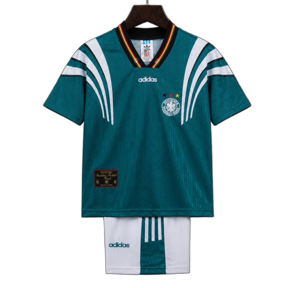 Germany 1996 Away Kids Kit – Retro Version