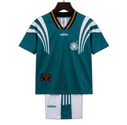 Germany 1996 Away Kids Kit – Retro Version