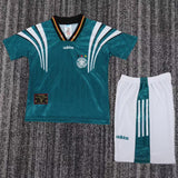 Germany 1996 Away Kids Kit – Retro Version