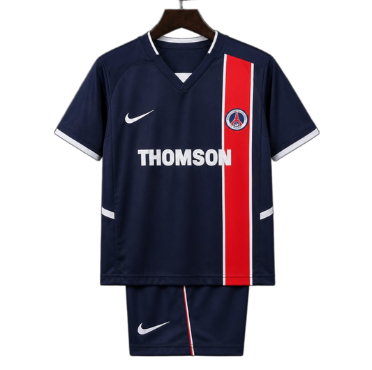 Paris Saint – Germain 2002/03 Home Kids Kit – Retro Version