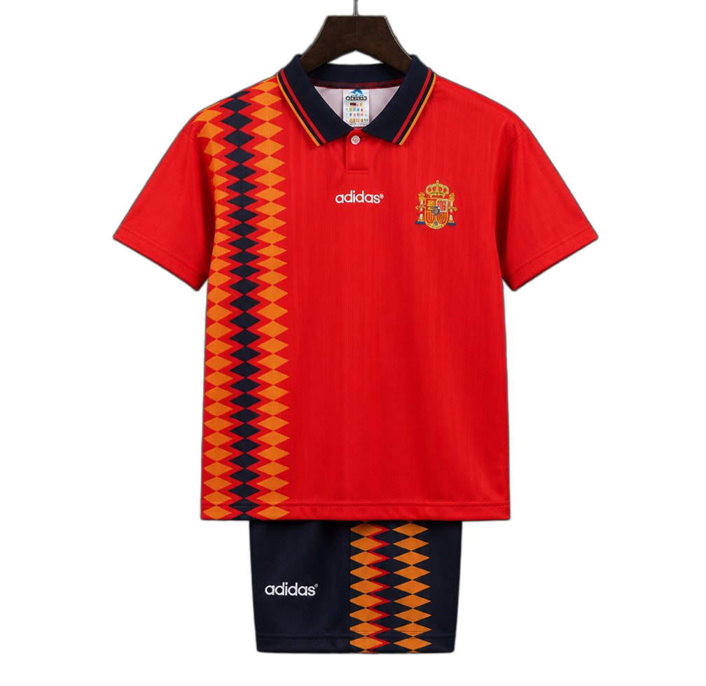 Spain 1994 Home Kids Kit – Retro Version