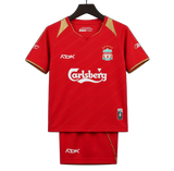 Liverpool 2005/06 Home Kids Kit – Retro Version