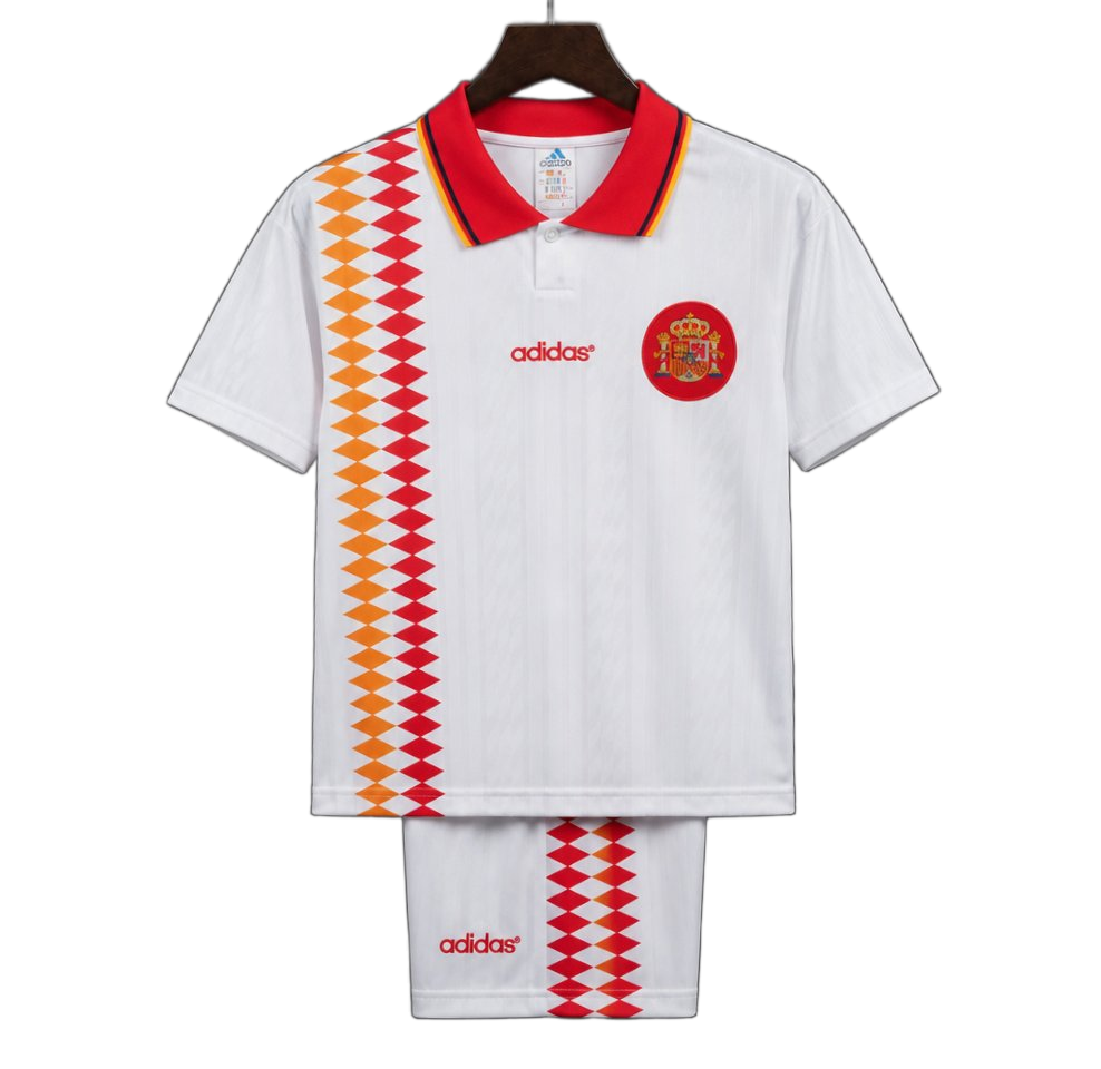 Spain 1994 Away Kids Kit – Retro Version