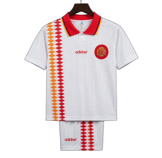 Spain 1994 Away Kids Kit – Retro Version