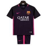 FC Barcelona 2016/17 Away Kids Kit – Retro Version