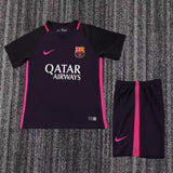 FC Barcelona 2016/17 Away Kids Kit – Retro Version