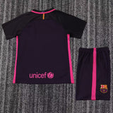 FC Barcelona 2016/17 Away Kids Kit – Retro Version