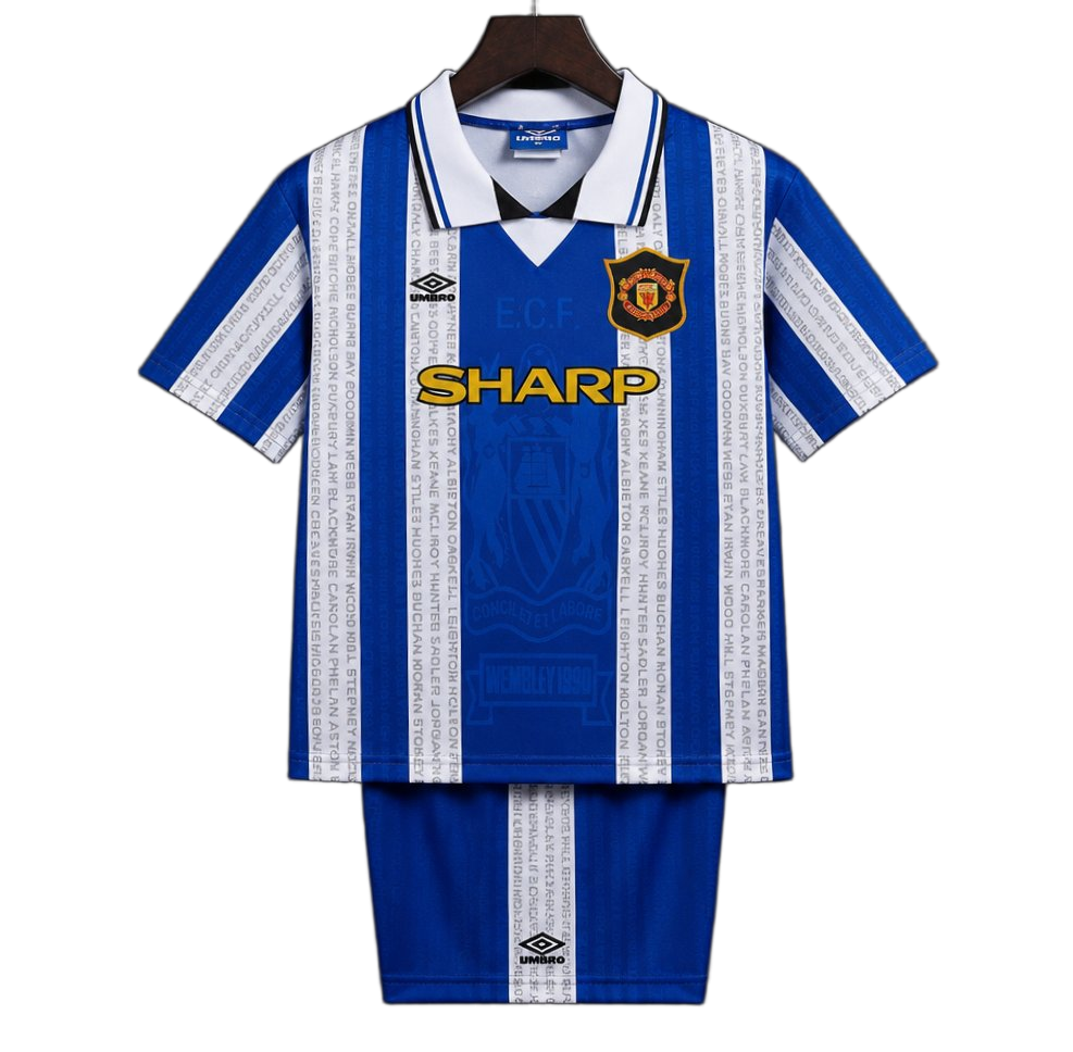 Manchester United 1994/96 Third Kids Kit – Retro Version