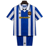 Manchester United 1994/96 Third Kids Kit – Retro Version