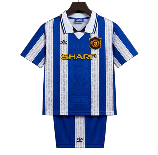 Manchester United 1994/96 Third Kids Kit – Retro Version