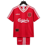 Liverpool 1995/96 Home Kids Kit – Retro Version