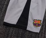 FC Barcelona 2003/04 Away Kids Kit – Retro Version – Grey