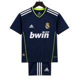 Real Madrid 2010/11 Away Kids Kit – Retro Version – Navy