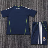 Real Madrid 2010/11 Away Kids Kit – Retro Version – Navy