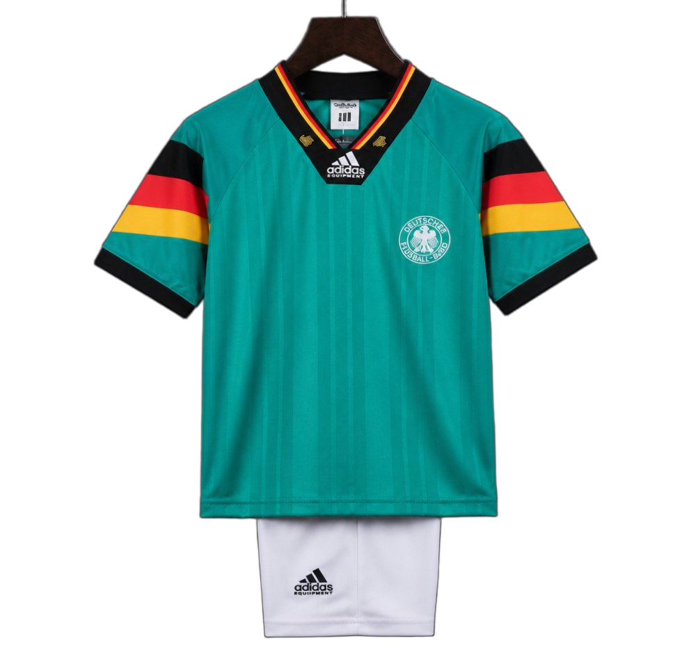 Germany 1992 Away Kids Kit – Retro Version