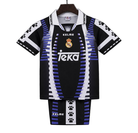 Real Madrid 1997/98 Third Kids Kit – Retro Version