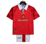 Manchester United 1996/97 Home Kids Kit – Retro Version