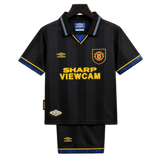 Manchester United 1993/94 Away Kids Kit – Retro Version