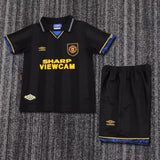 Manchester United 1993/94 Away Kids Kit – Retro Version