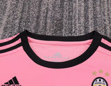 Juventus 2015/16 Away Kids Kit – Retro Version – Pink