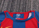 FC Barcelona 2004/05 Home Kids Kit – Retro Version