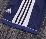 Real Madrid 1998/99 Away Kids Kit – Retro Version – Navy