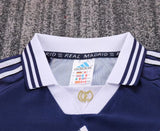 Real Madrid 1998/99 Away Kids Kit – Retro Version – Navy