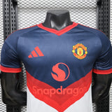 Manchester United 2026/27 Away Jersey – Player Version – White/Navy
