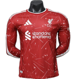 Liverpool 2026/27 Home Jersey – Player Version – Long Sleeve – Red