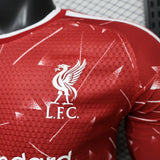 Liverpool 2026/27 Home Jersey – Player Version – Long Sleeve – Red