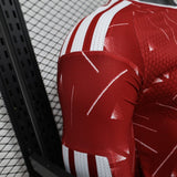 Liverpool 2026/27 Camiseta local – Versión jugador – Manga larga – Rojo