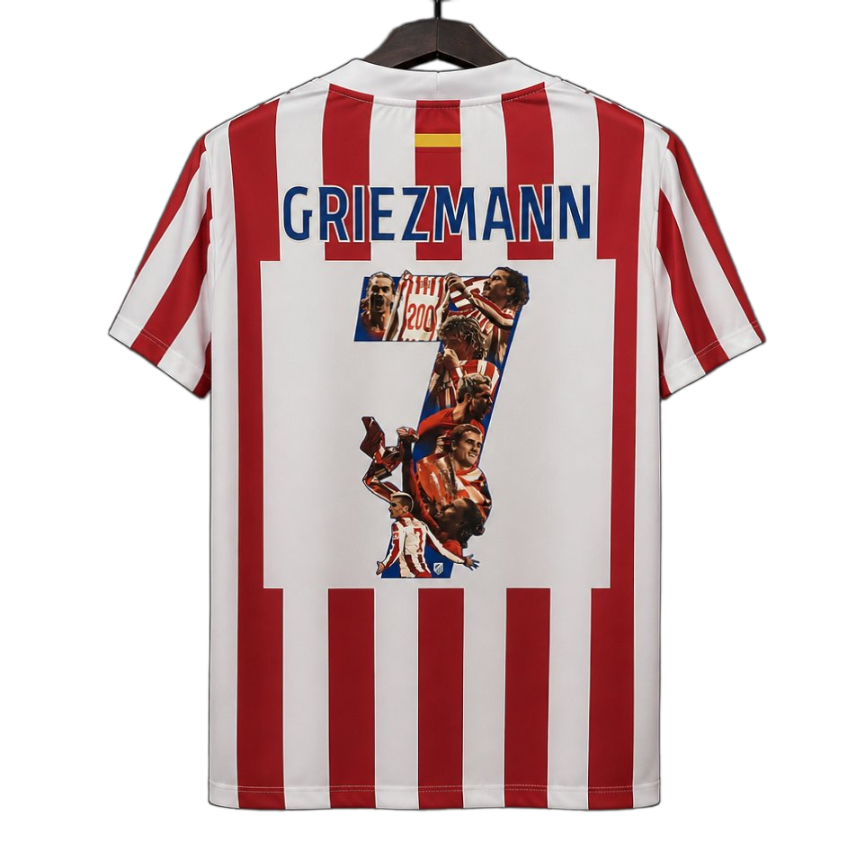 Atlético Madrid 2025/26 Home Jersey – Special Edition – Griezmann