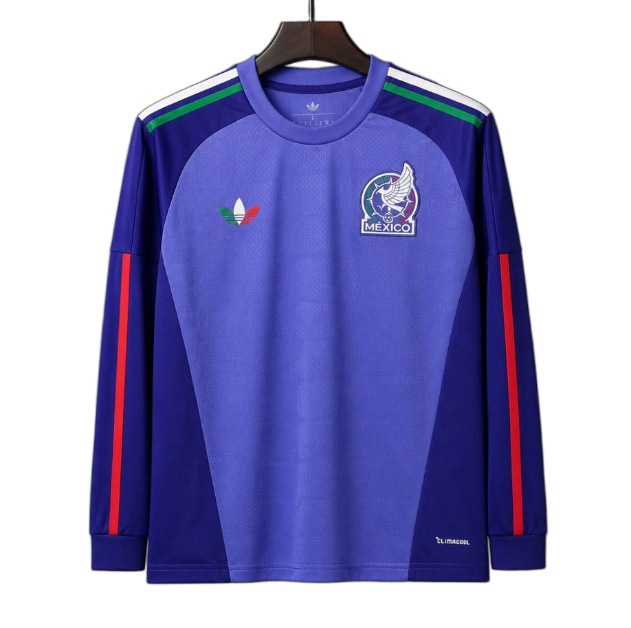 Mexico 2026 Away Goalkeeper Jersey – Long Sleeve – Purple